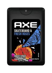 Axe Pocket For Men Skateboard & Fresh Roses 17ML