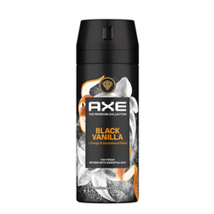 Axe Premium Deodorant Body Spray Black Vanilla 150ml