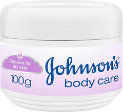Johnson's, body care, moisturizing cream, dry skin 100gm