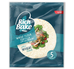 ريتش بيك خبز تورتيلا دقيق القمح 5قطع