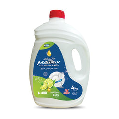 ماتريكس صابون سائل للاطباق بالليمون الاخضر 4لتر