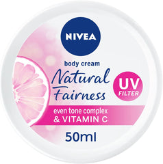 NIVEA Body Cream Natural Fairness Jar 50ml