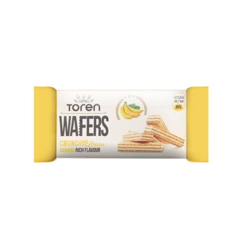 Turin Banana Cream Wafer Biscuits 55 gm