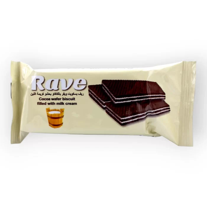 Reef cocoa wafer biscuits with milk cream filling 4pcs