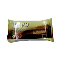 Rave Wafer Biscuit Filled with Hazelnut 4pc