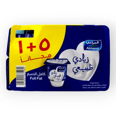 المراعى زبادى كامل الدسم 105جم 5+1