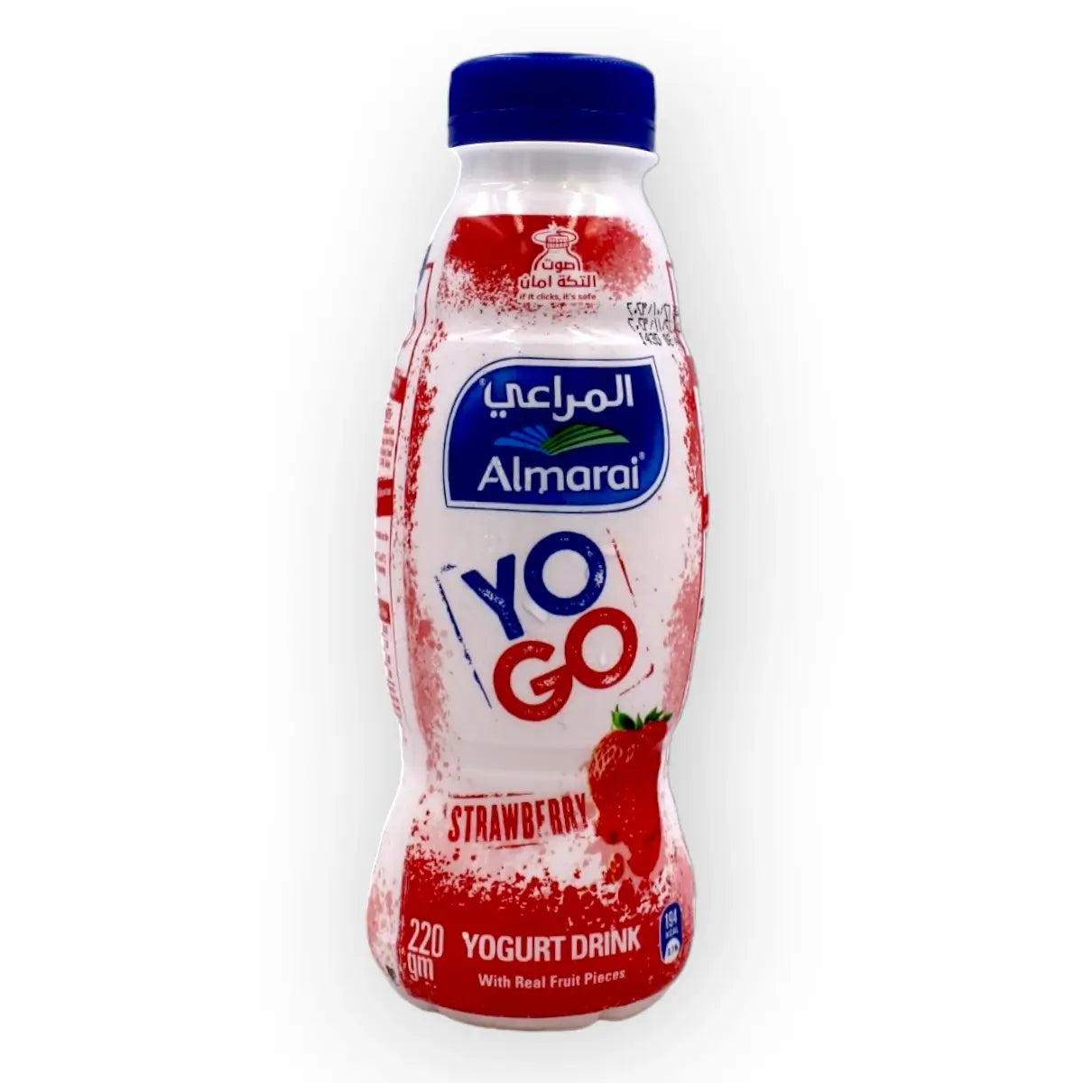 المراعي يو جو مشروب زبادي فراولة  220 جرام