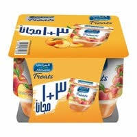 المراعى زبادى تريتس خوخ 105جم 3+1