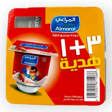 المراعى زبادى فراولة 105 جم 3+1