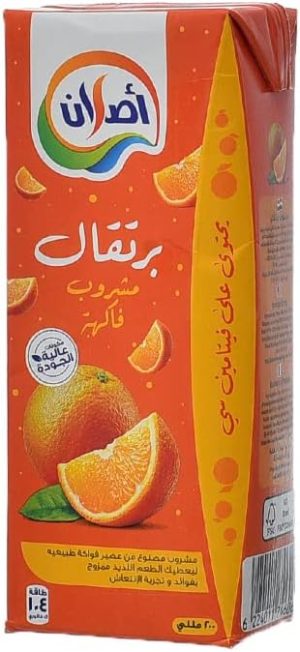 اصلان عصير برتقال 200مل