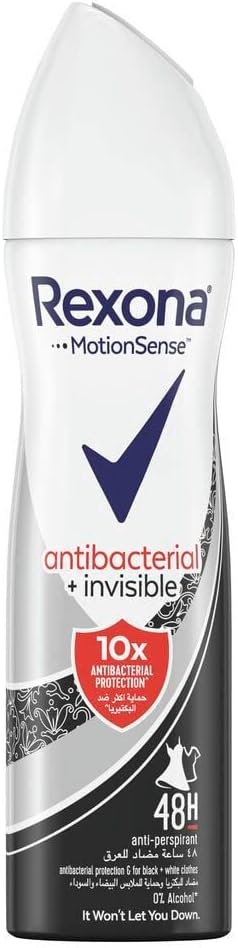 Rexona Women's Deodorant Invisible 150ml 25L.E DISCOUNT