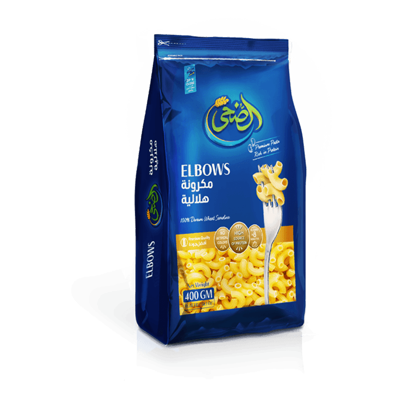 الضحى مكرونة هلالية 400جم