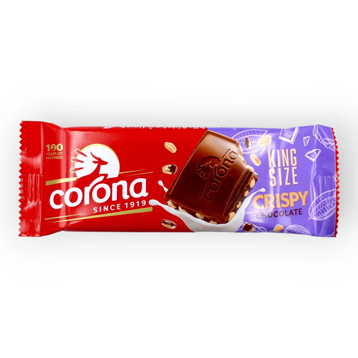 كورونا كينج شيكولاته كرسبى 50جم