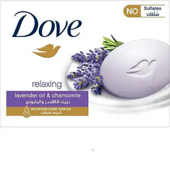 دوف صابون للبشره بالافندر والبابونج 90 جم