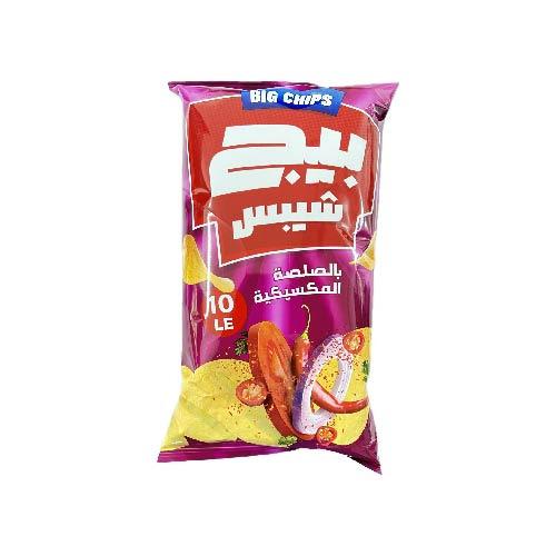 بيج شيبسى صلصه مكسيكيه 10ج