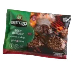 جريت فودز بيف برجر 8ق 320جم