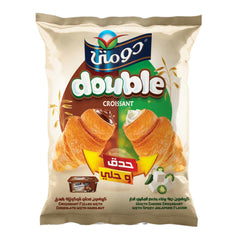 دومتى دوبل كرواسون هالبينو و شكولاته حدق وحلى