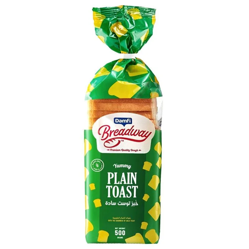 بريد واى خبز توست ساده 500جم