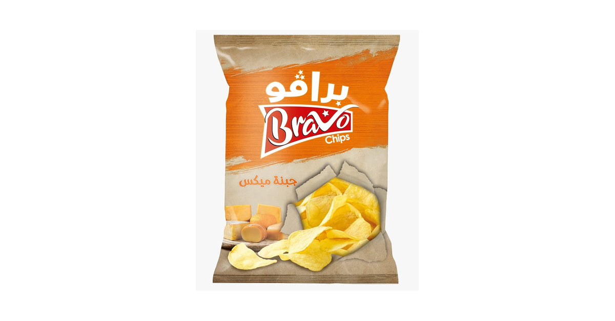 برافو شيبسي جبنة ميكس 10ج