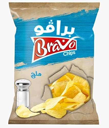 برافو شيبسي ملح 10ج