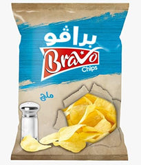 برافو شيبسي ملح 10ج