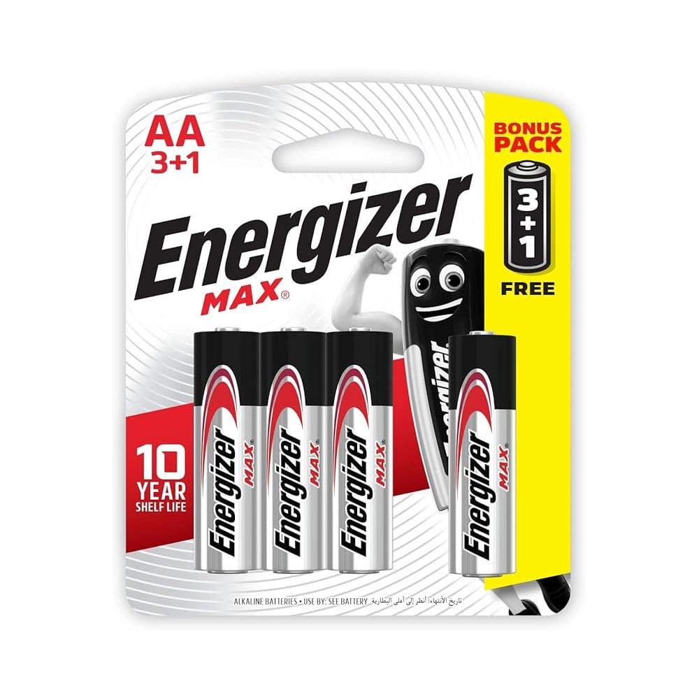 Energizer Max  AA 3+1