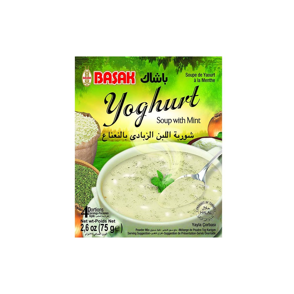باشاك شوربة اللبن الزبادى بالنعناع 75جم